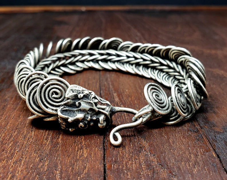 Sterling Silver Minnesota Vikings Bolo Bracelet